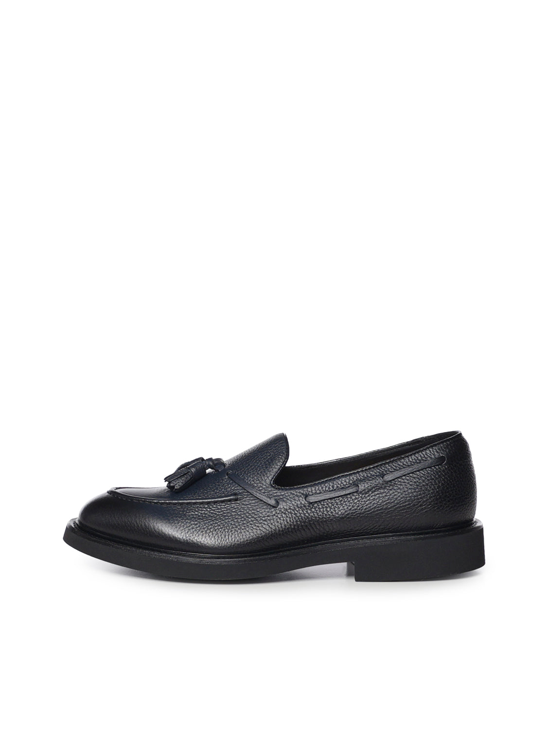 Mocassino con nappine in pelle DU3582GENOUF287 NB00 DOUCAL'S 