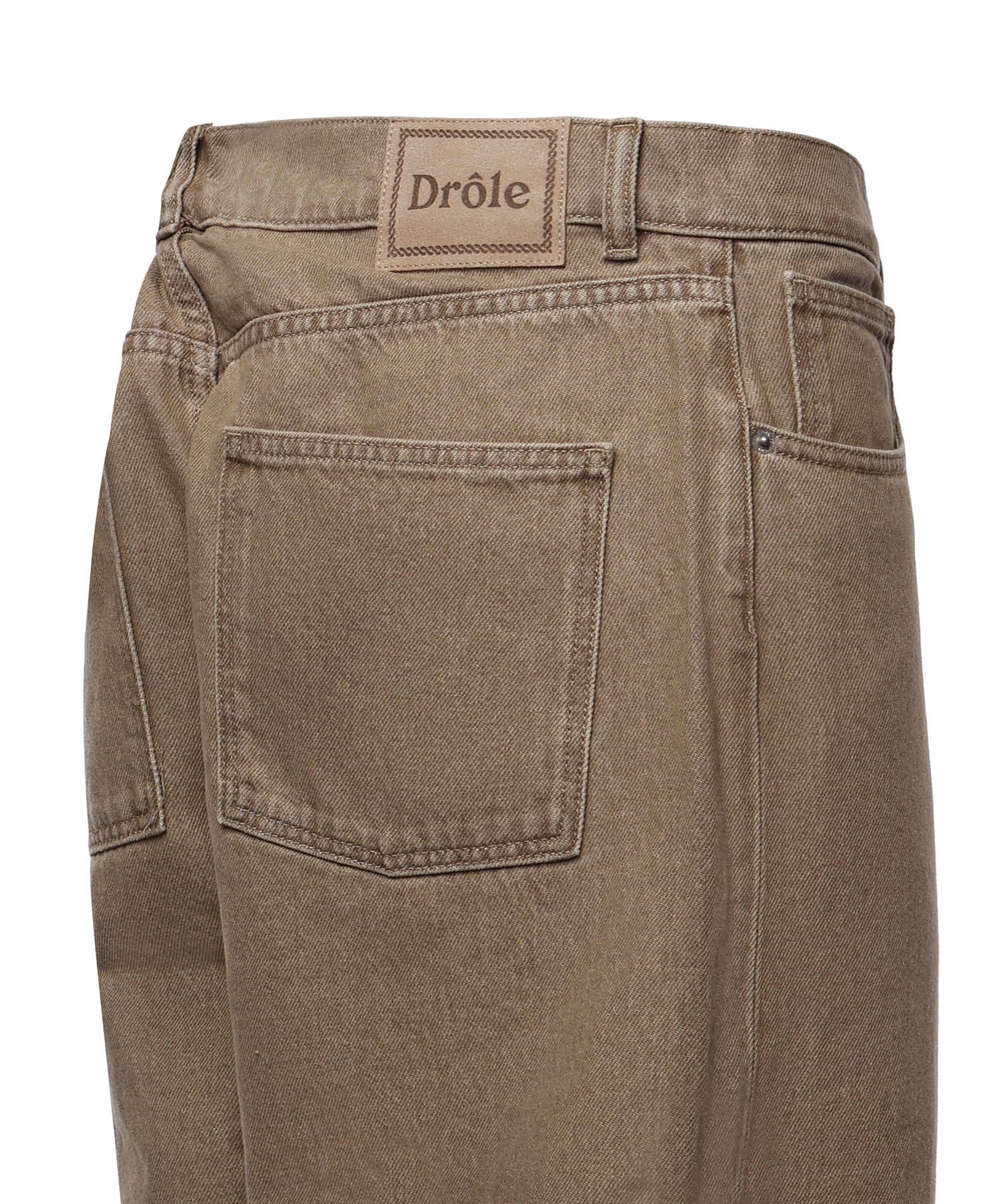 Jeans straight in denim LBP199CO307 KK Drôle de Monsieur 