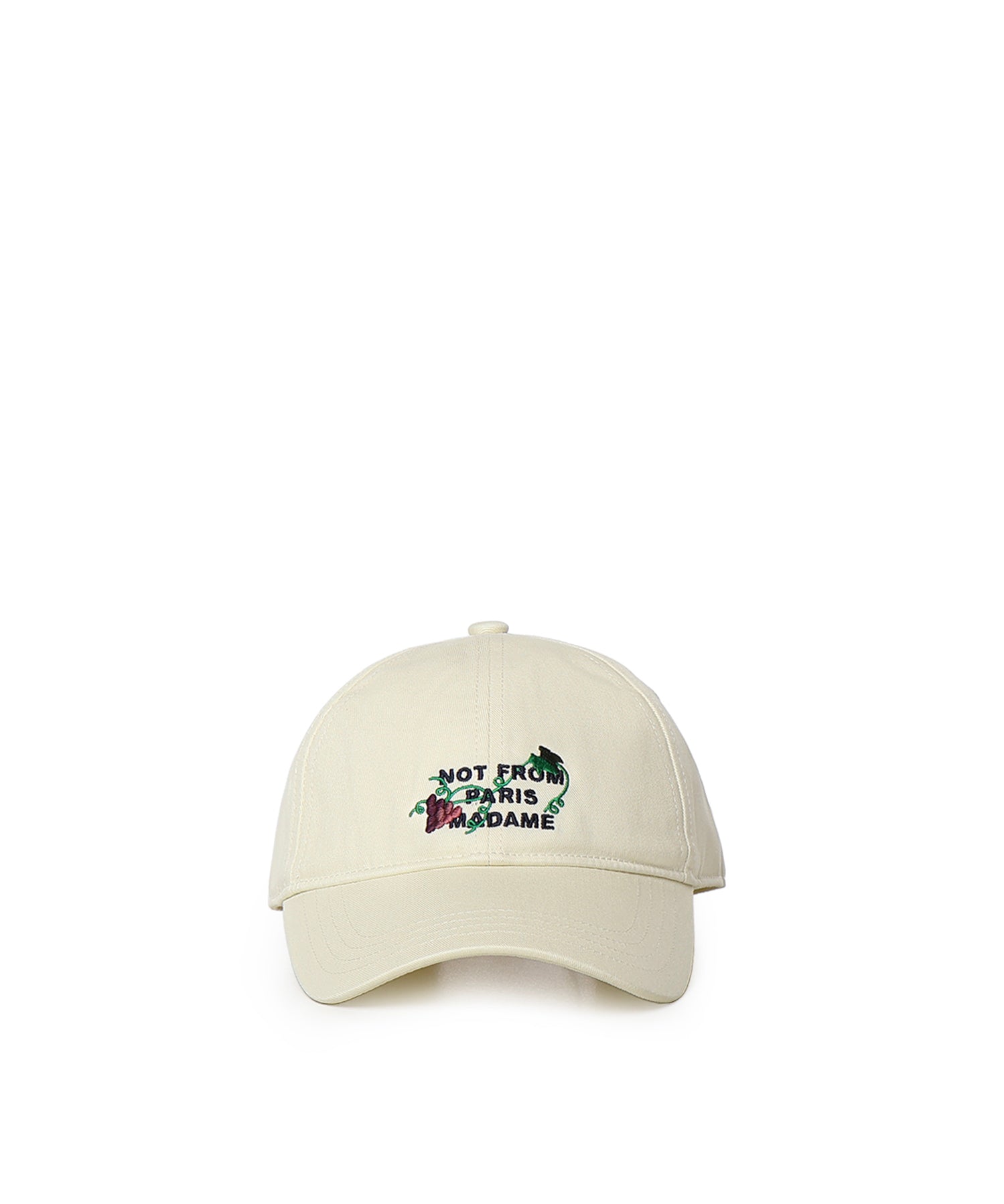 Cappello Slogan in cotone LCP206CO138 OW Drôle de Monsieur 