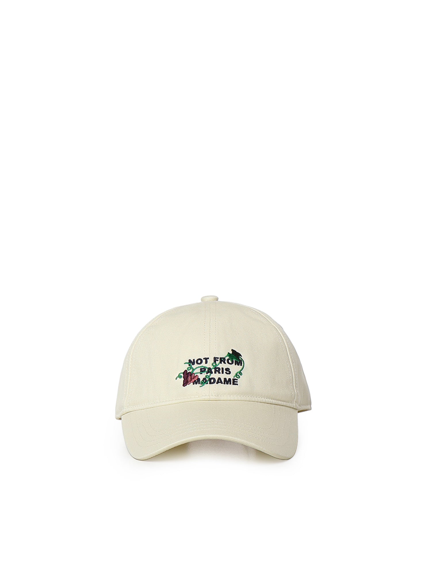 Cappello Slogan in cotone LCP206CO138 OW Drôle de Monsieur 