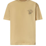 T-shirt Esquisse Slogan in cotone LTS188CO248 OC Drôle de Monsieur 