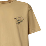 T-shirt Esquisse Slogan in cotone LTS188CO248 OC Drôle de Monsieur 