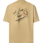 T-shirt Esquisse Slogan in cotone LTS188CO248 OC Drôle de Monsieur 