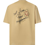 T-shirt Esquisse Slogan in cotone LTS188CO248 OC Drôle de Monsieur 