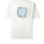 T-shirt con stampa in cotone MTS343CO002 OW Drôle de Monsieur 