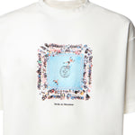 T-shirt con stampa in cotone MTS343CO002 OW Drôle de Monsieur 