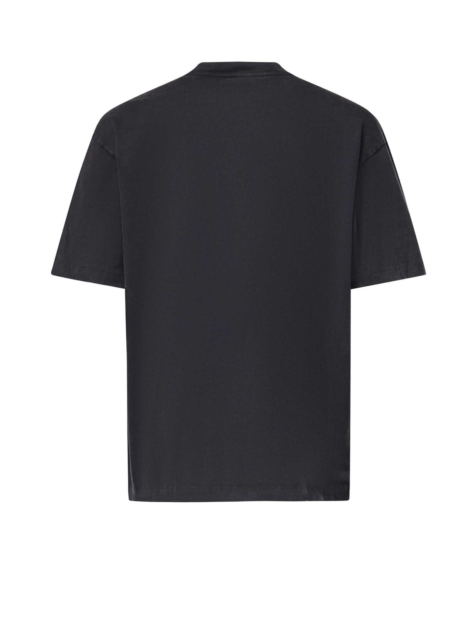 T-shirt in cotone con stampa MTS354CO248 BL Drôle de Monsieur 