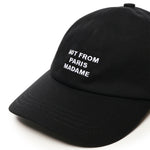 Cappello Slogan in cotone PERMCP151CO138 BL Drôle de Monsieur 