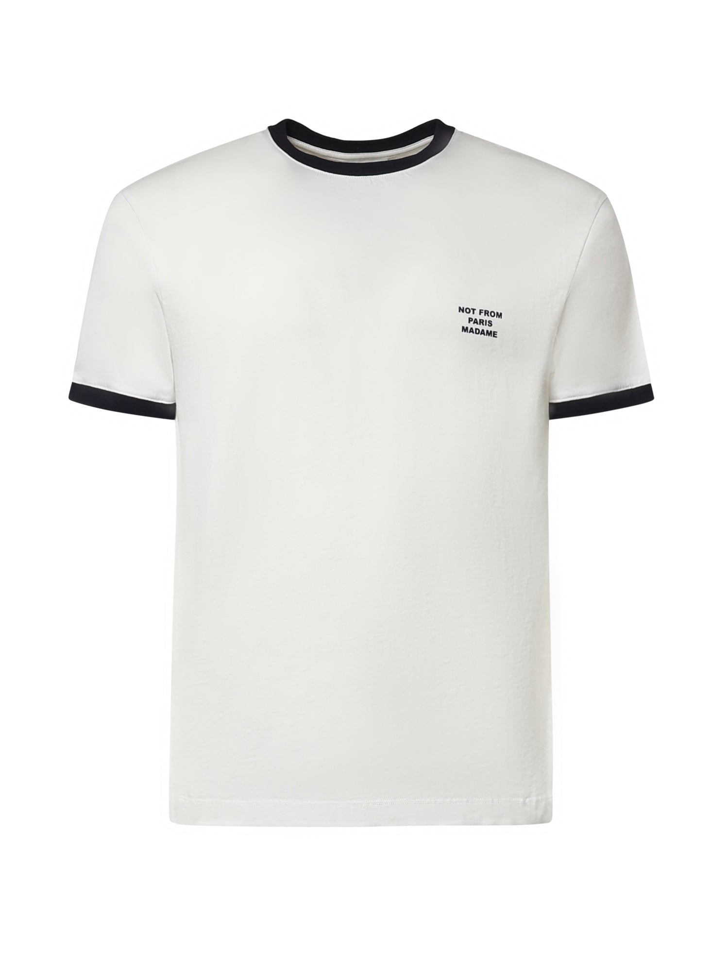 T-shirt in cotone PERMTS339CO311 OW Drôle de Monsieur 