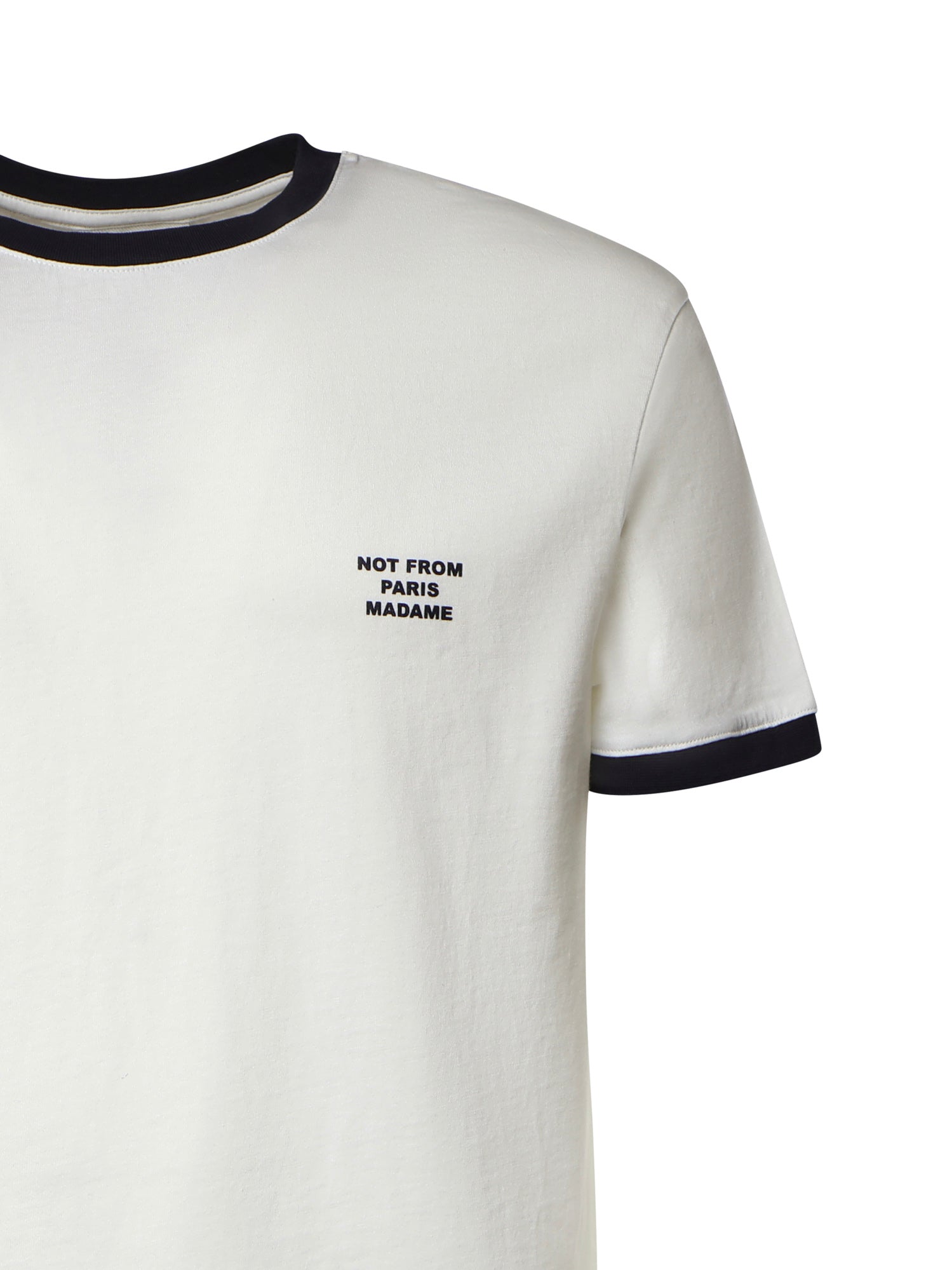 T-shirt in cotone PERMTS339CO311 OW Drôle de Monsieur 
