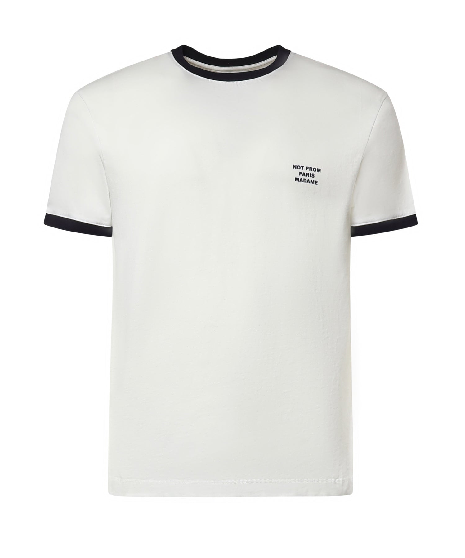 T-shirt in cotone PERMTS339CO311 OW Drôle de Monsieur 