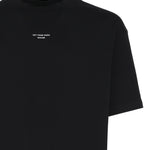 T-shirt Le Slogan Classique in cotone PERMTS202CO002 BL Drôle de Monsieur 