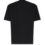 T-shirt Le Slogan Classique in cotone PERMTS202CO002 BL Drôle de Monsieur 