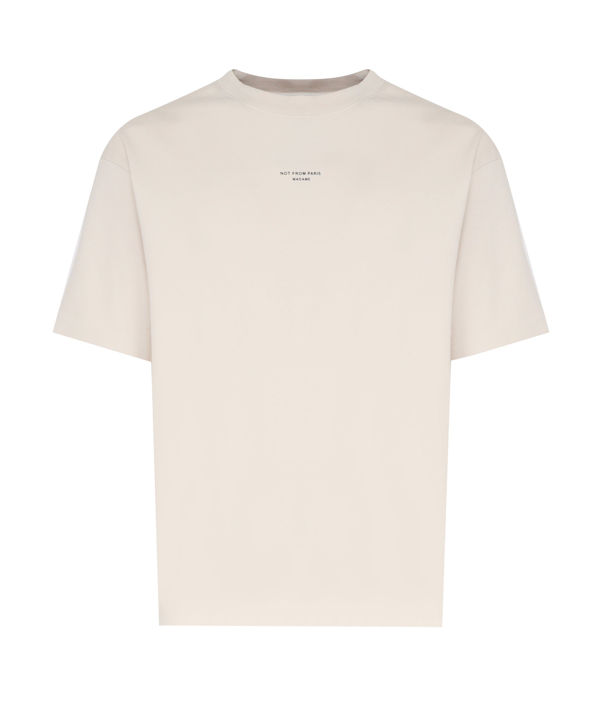 T-shirt Le Slogan Classique in cotone PERMTS202CO002 MT Drôle de Monsieur 