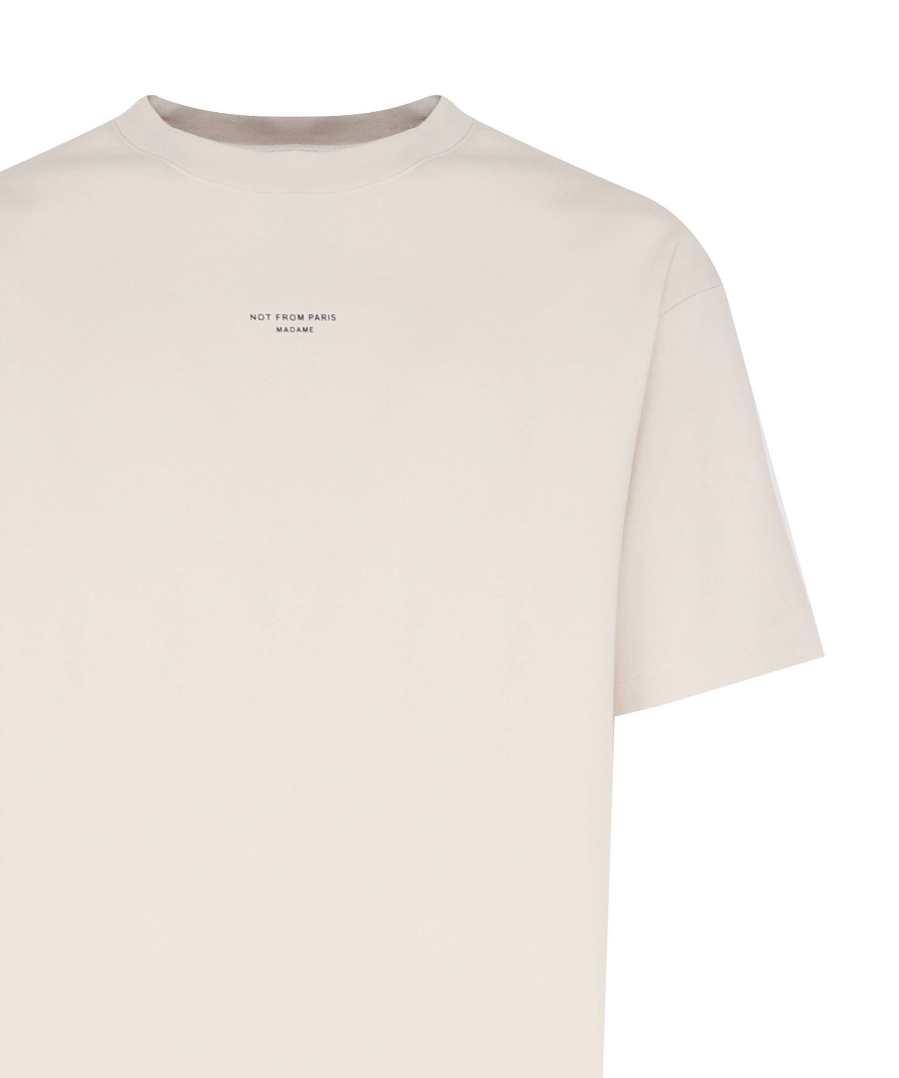 T-shirt Le Slogan Classique in cotone PERMTS202CO002 MT Drôle de Monsieur 