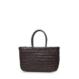Mini Flat Gora in pelle 8809 DK BROWN DRAGON DIFFUSION 