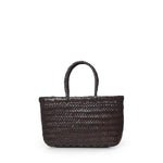 Mini Flat Gora in pelle 8809 DK BROWN DRAGON DIFFUSION 