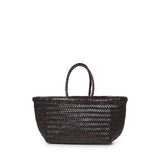 Borsa Bamboo Triple Jump small in pelle 8811 DK BROWN DRAGON DIFFUSION 