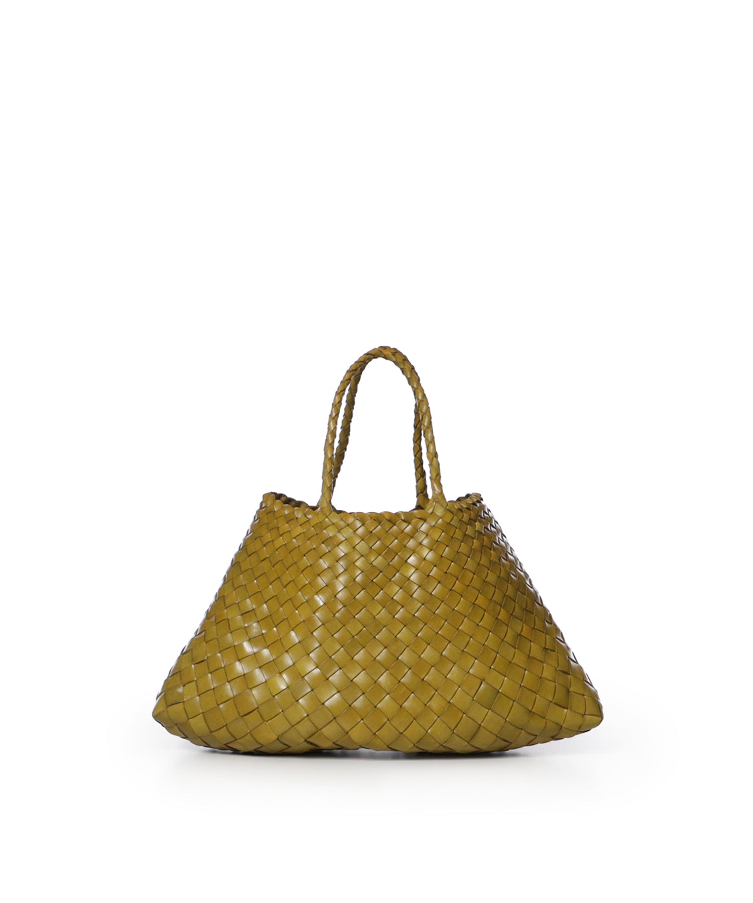 Borsa Santa Croce small in pelle 8893 BAMBOO GREEN DRAGON DIFFUSION 