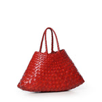 Borsa Santa Croce small in pelle 8893 POPPY RED DRAGON DIFFUSION 