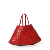 Borsa Santa Croce small in pelle 8893 POPPY RED DRAGON DIFFUSION 
