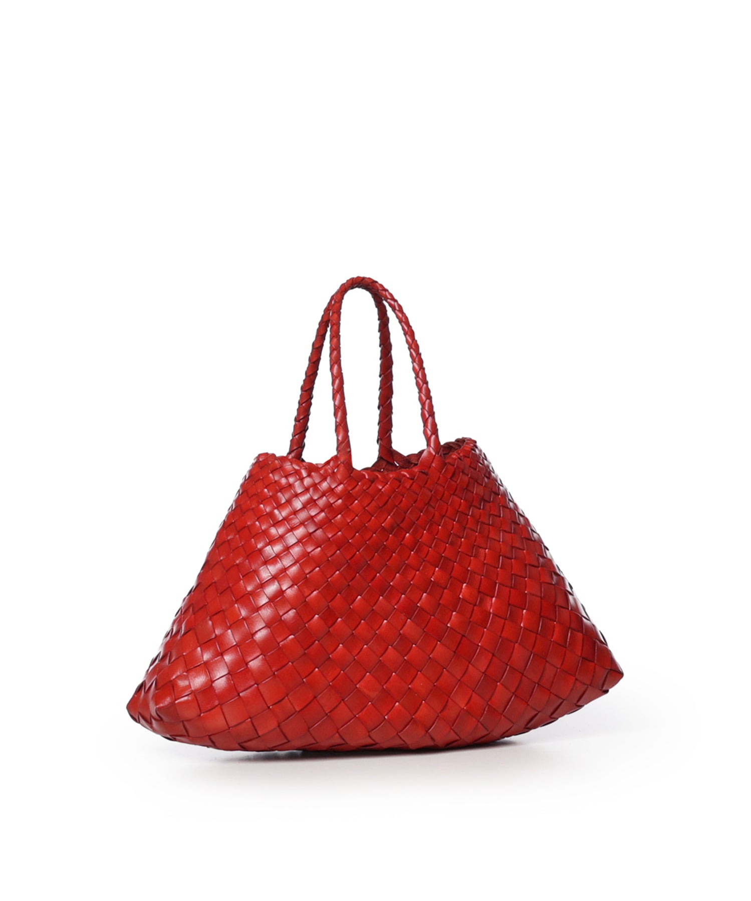 Borsa Santa Croce small in pelle 8893 POPPY RED DRAGON DIFFUSION 