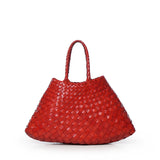 Borsa Santa Croce small in pelle 8893 POPPY RED DRAGON DIFFUSION 