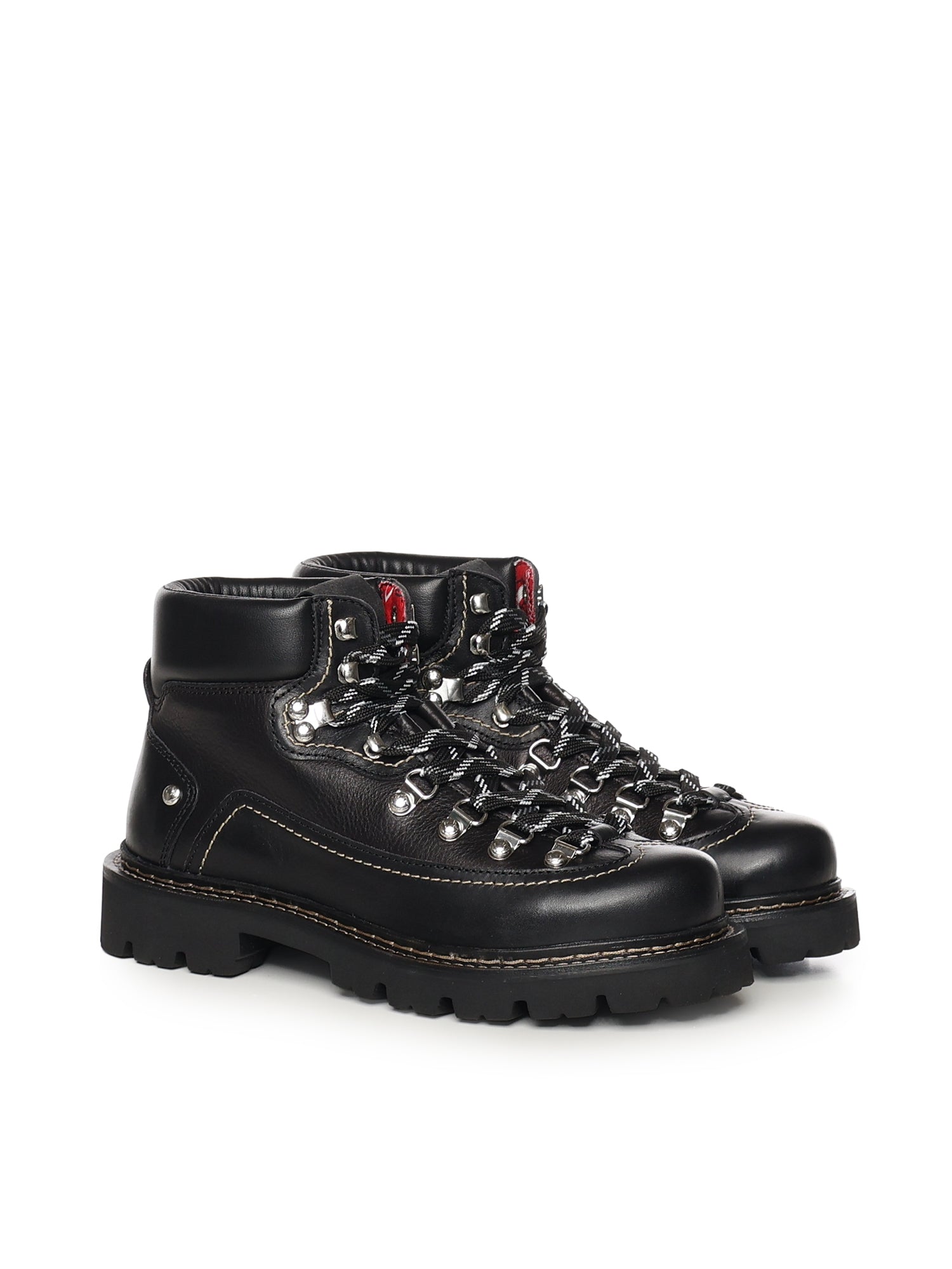 Stivaletti Canadian in pelle ABM0177 2124 DSQUARED2 