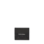 Portacarte in pelle con logo CCM0045 2124 DSQUARED2 