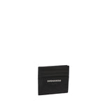 Portacarte in pelle con logo CCM0045 2124 DSQUARED2 