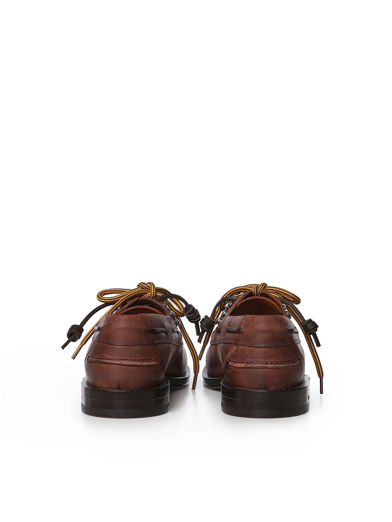 Scarpe da barca in pelle LUM0126 5081 DSQUARED2 