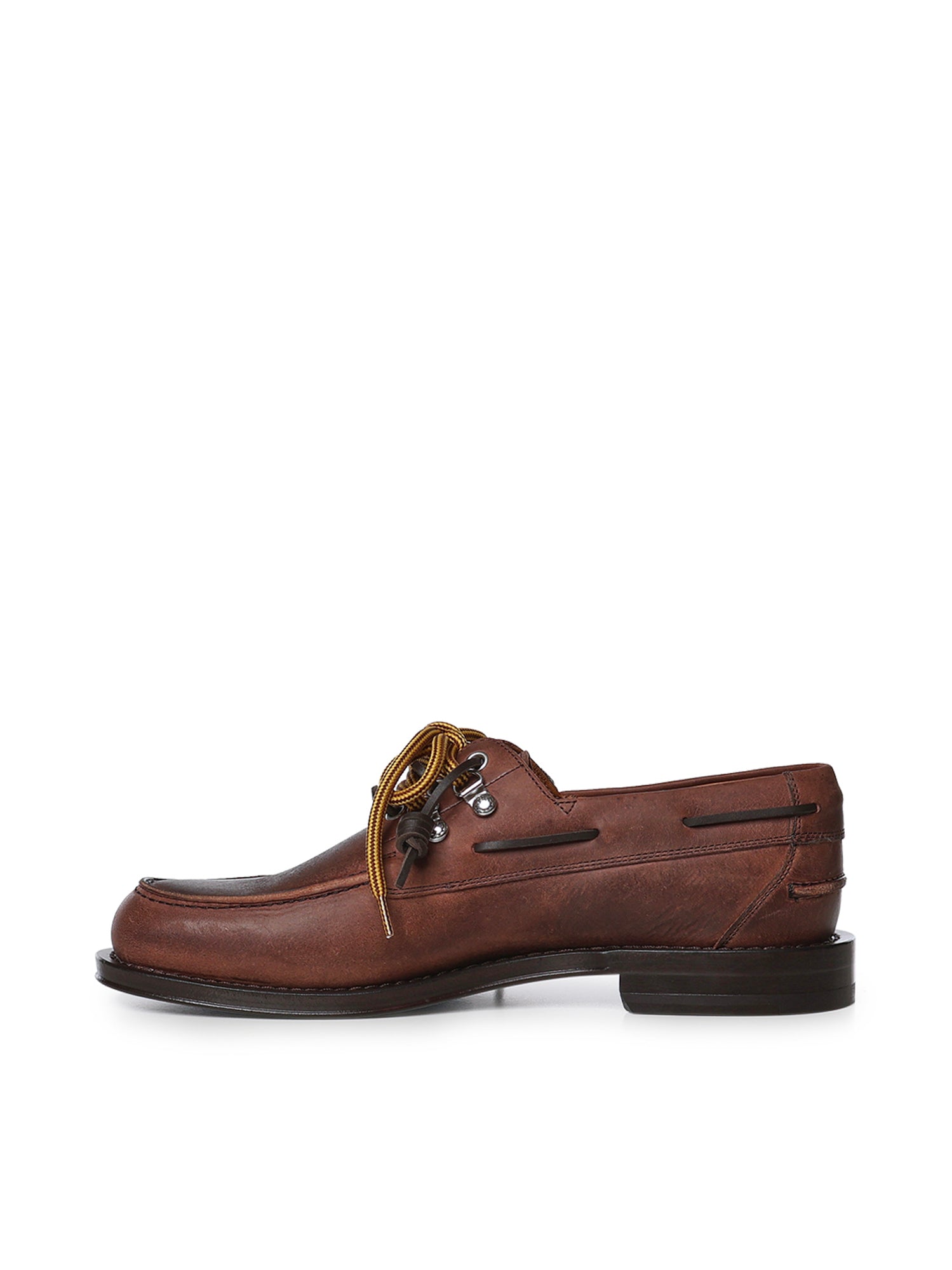 Scarpe da barca in pelle LUM0126 5081 DSQUARED2 