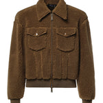 Giacca Teddy con logo S74AM1719 S25602136 DSQUARED2 