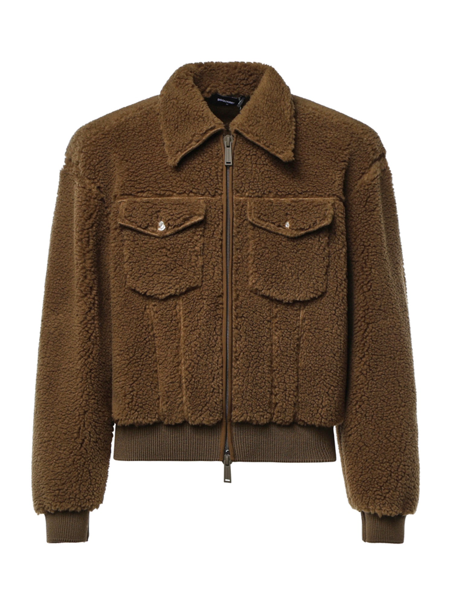 Giacca Teddy con logo S74AM1719 S25602136 DSQUARED2 