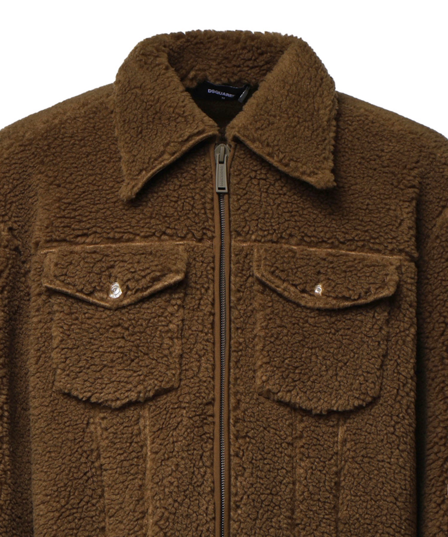 Giacca Teddy con logo S74AM1719 S25602136 DSQUARED2 
