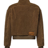 Giacca Teddy con logo S74AM1719 S25602136 DSQUARED2 