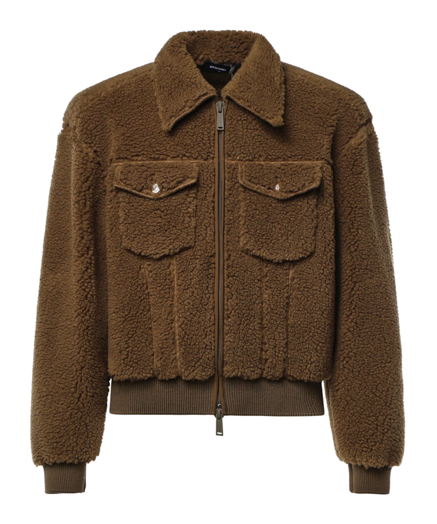 Giacca Teddy con logo S74AM1719 S25602136 DSQUARED2 