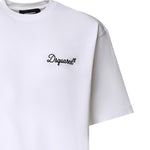 T-shirt in cotone con logo S74GD1525 D20106100 DSQUARED2 