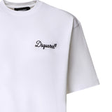 T-shirt in cotone con logo S74GD1525 D20106100 DSQUARED2 