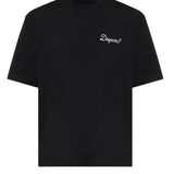 T-shirt in cotone con logo <BR/> S74GD1525 D20106900 DSQUARED2 