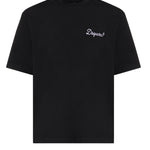 T-shirt in cotone con logo <BR/> S74GD1525 D20106900 DSQUARED2 