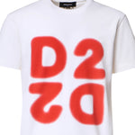 T-shirt D2 Upside Down in cotone S74GD1579 D20106100 DSQUARED2 