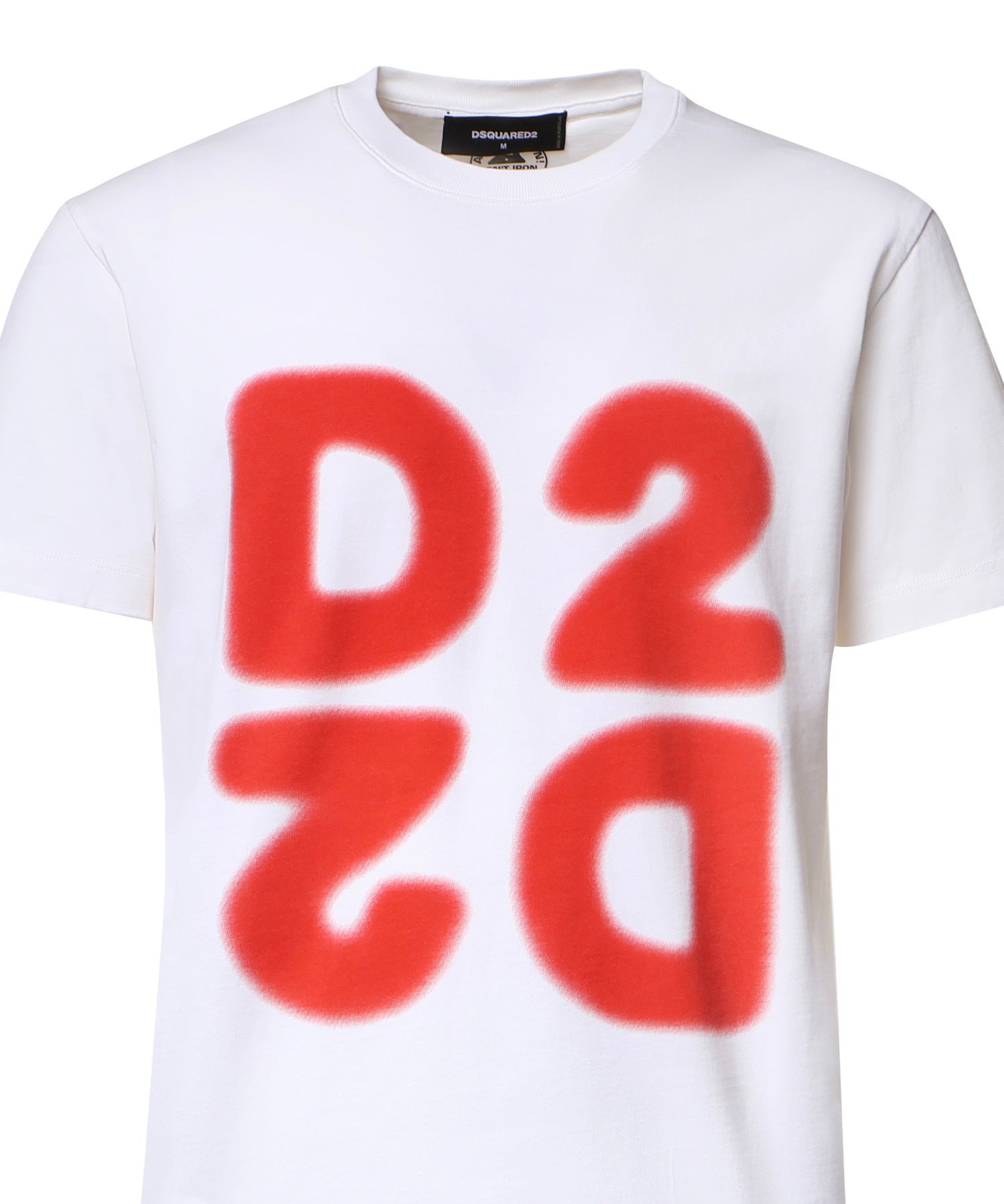 T-shirt D2 Upside Down in cotone S74GD1579 D20106100 DSQUARED2 