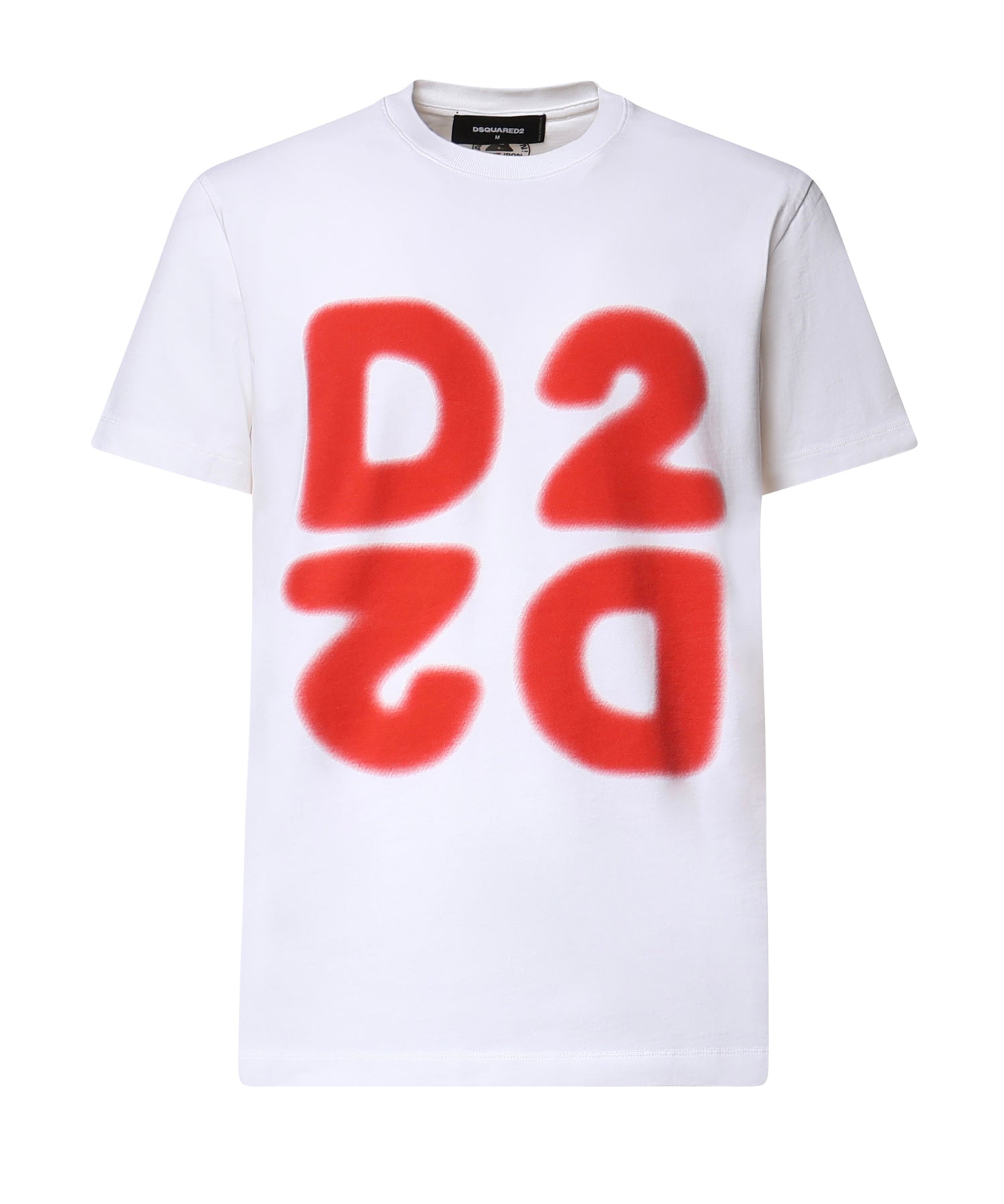 T-shirt D2 Upside Down in cotone S74GD1579 D20106100 DSQUARED2 