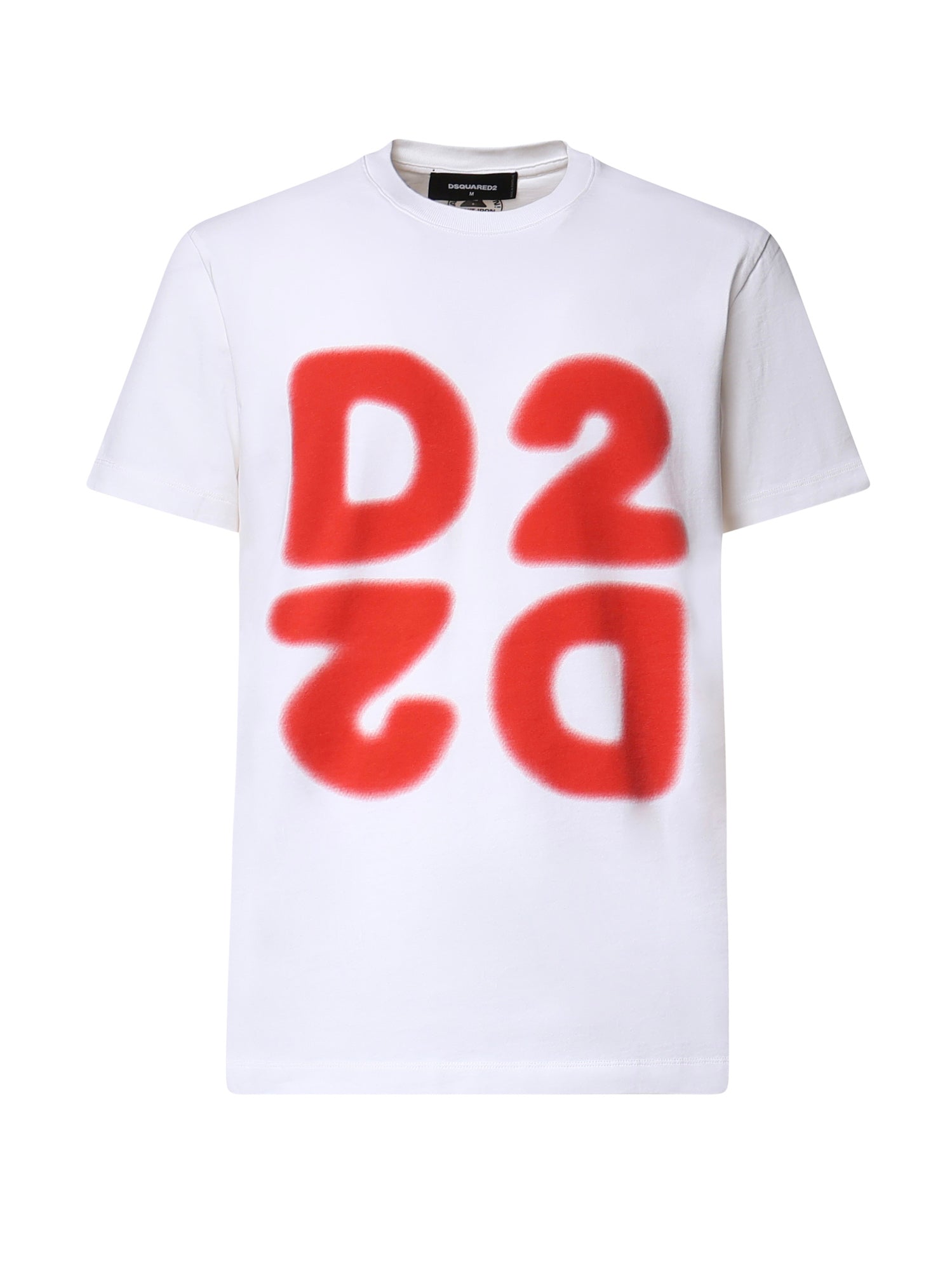 T-shirt D2 Upside Down in cotone S74GD1579 D20106100 DSQUARED2 