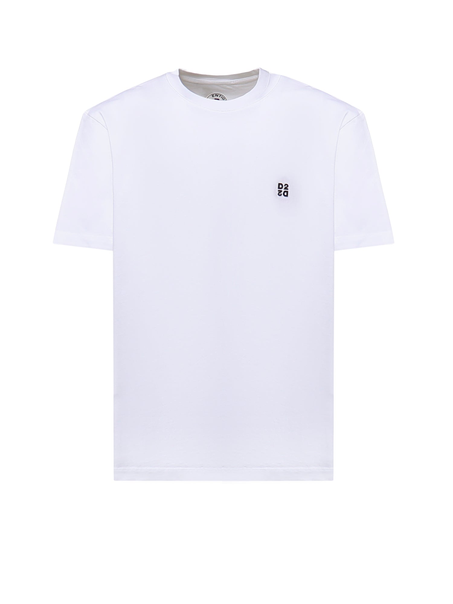 T-shirt in cotone con logo S74GD1594 D20136100 DSQUARED2 