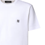 T-shirt in cotone con logo S74GD1594 D20136100 DSQUARED2 