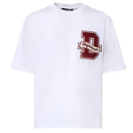T-shirt in cotone con logo S74GD1605 D20033100 DSQUARED2 