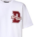 T-shirt in cotone con logo S74GD1605 D20033100 DSQUARED2 