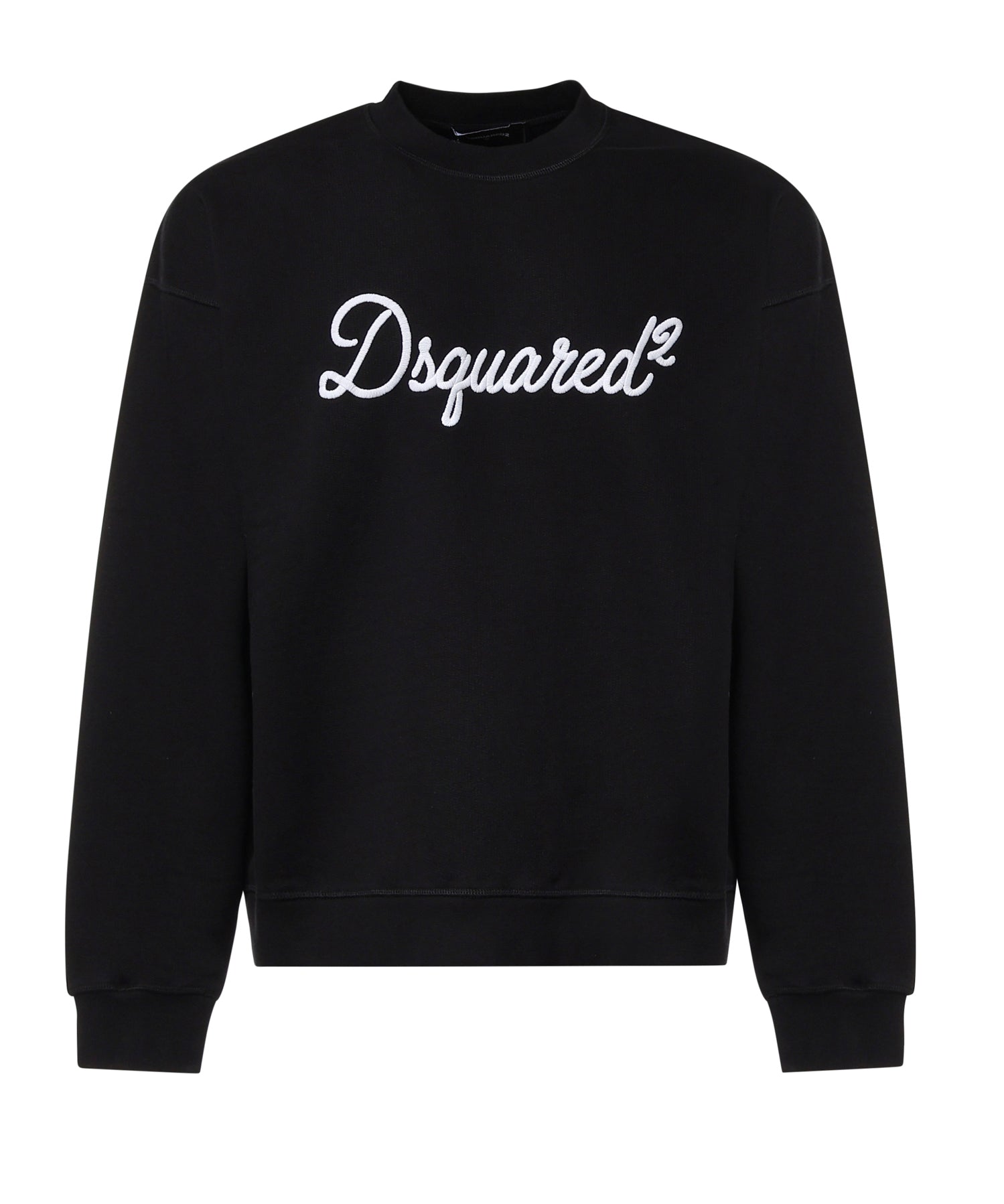 Felpa in cotone con logo S74GU0928 D25029900 DSQUARED2 